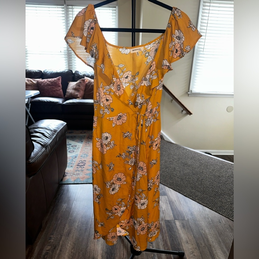 Monteau Wrap Dress
